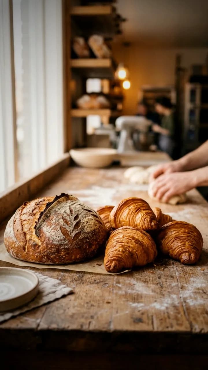 Fresh at six, a bakery ad made in Wyrlo