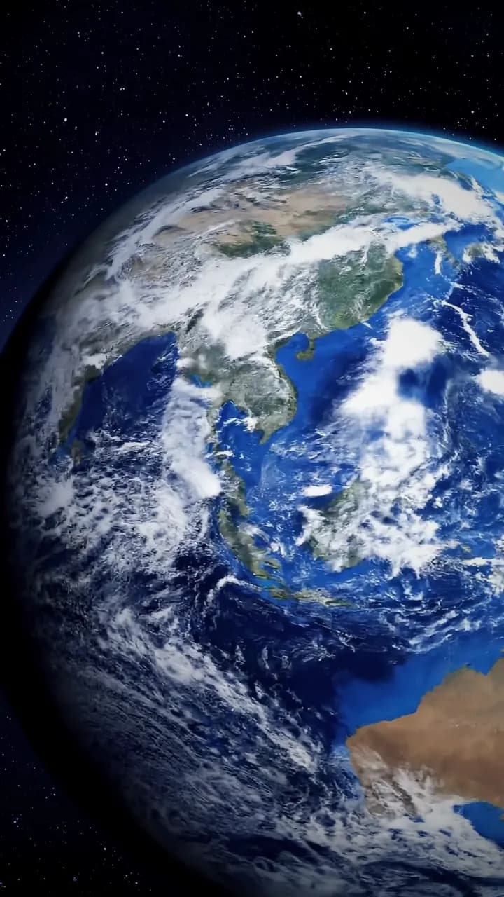Every continent fits in one ocean, a science and facts Short made in Wyrlo